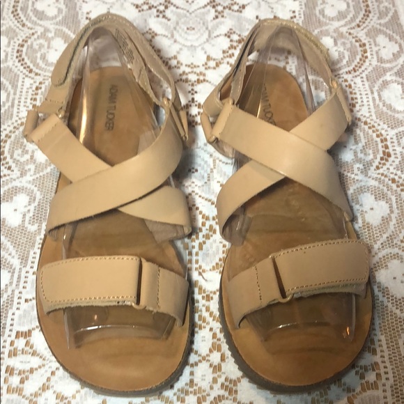 Adam Tucker Shoes - ADAM TUCKER "ARIANNA6" VACHETTA LEATHER SANDALS